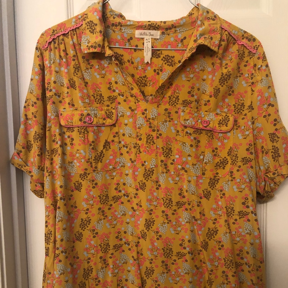Matilda Jane Happy & Free Ginger Blouse